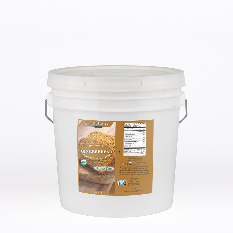 Gingerbread Flavor Powder (Sugar-Free), Organic