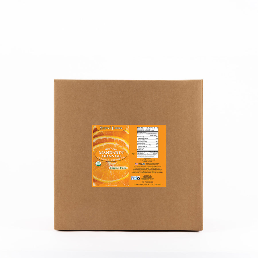 Mandarin Orange Flavor Powder (Sugar-Free), Organic