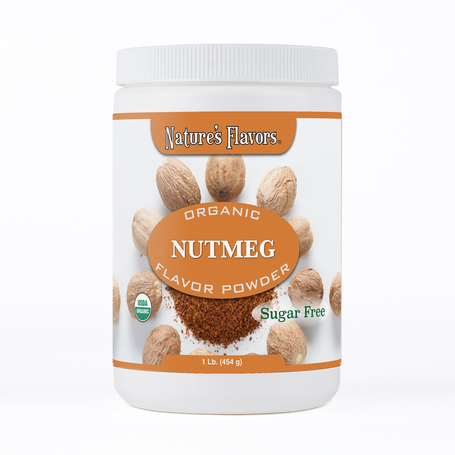 Nutmeg Flavor Powder (Sugar-Free), Organic