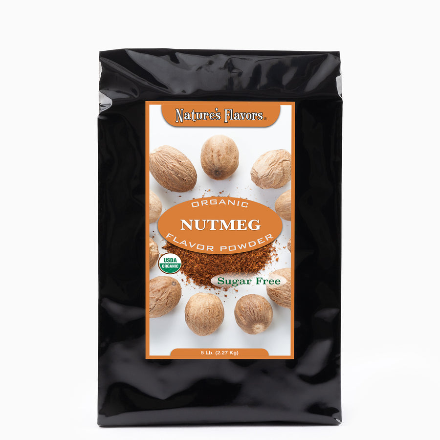 Nutmeg Flavor Powder (Sugar-Free), Organic