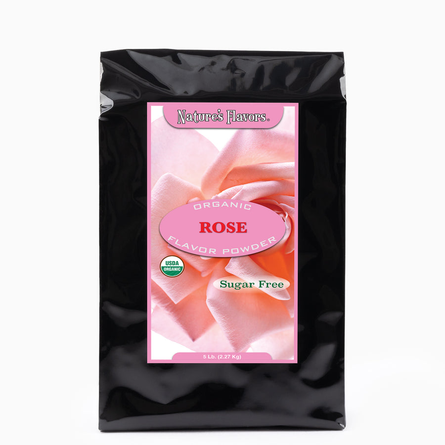 Rose Flavor Powder (Sugar-Free), Organic