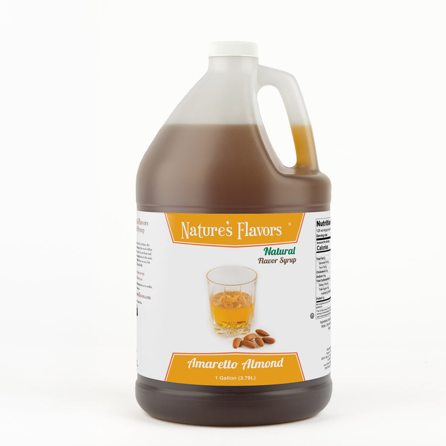 Amaretto Almond Syrup, Natural
