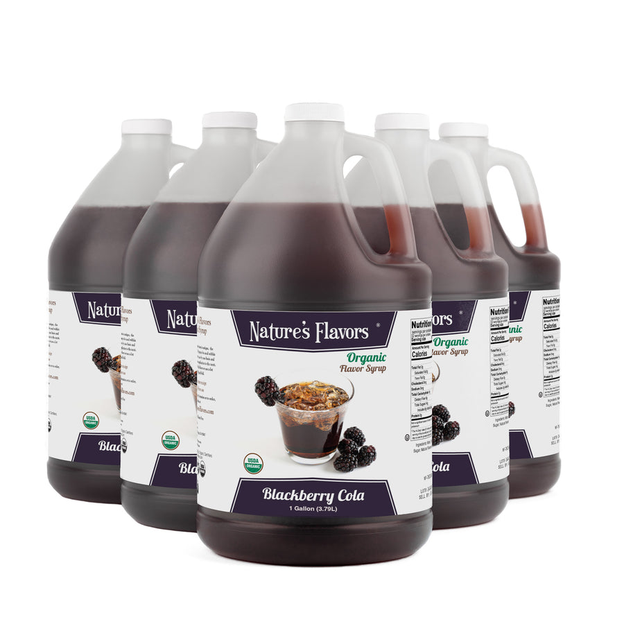 Blackberry Cola Syrup, Organic