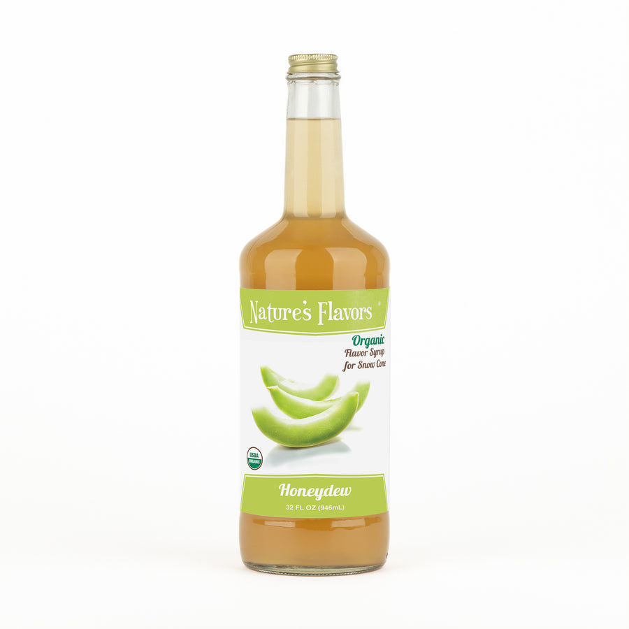 Honeydew Snow Cone Syrup, Organic
