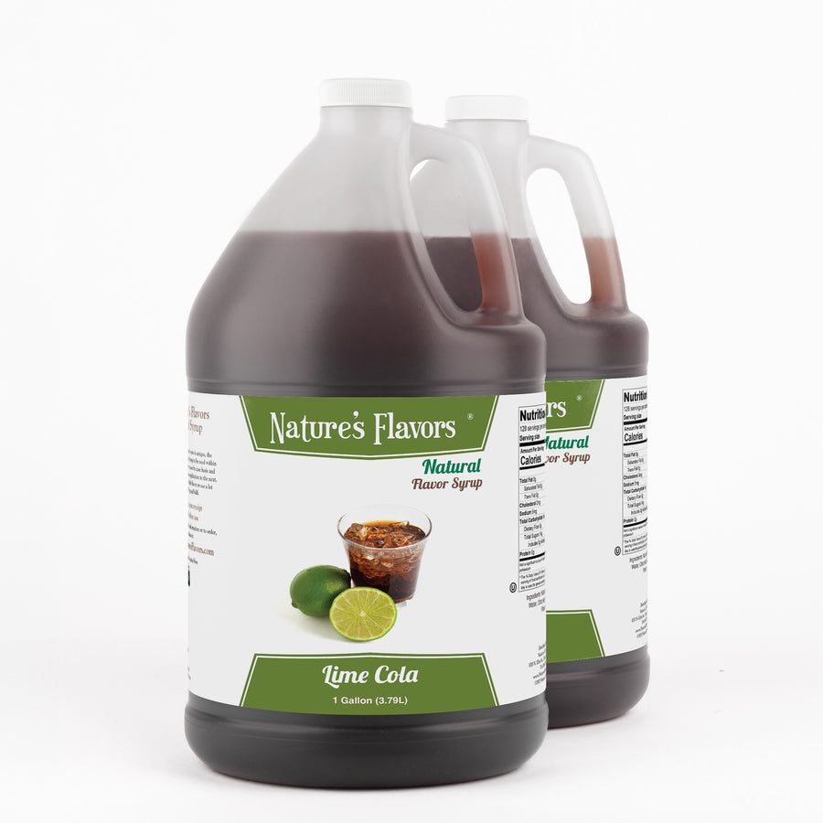 Lime Cola Syrup, Natural