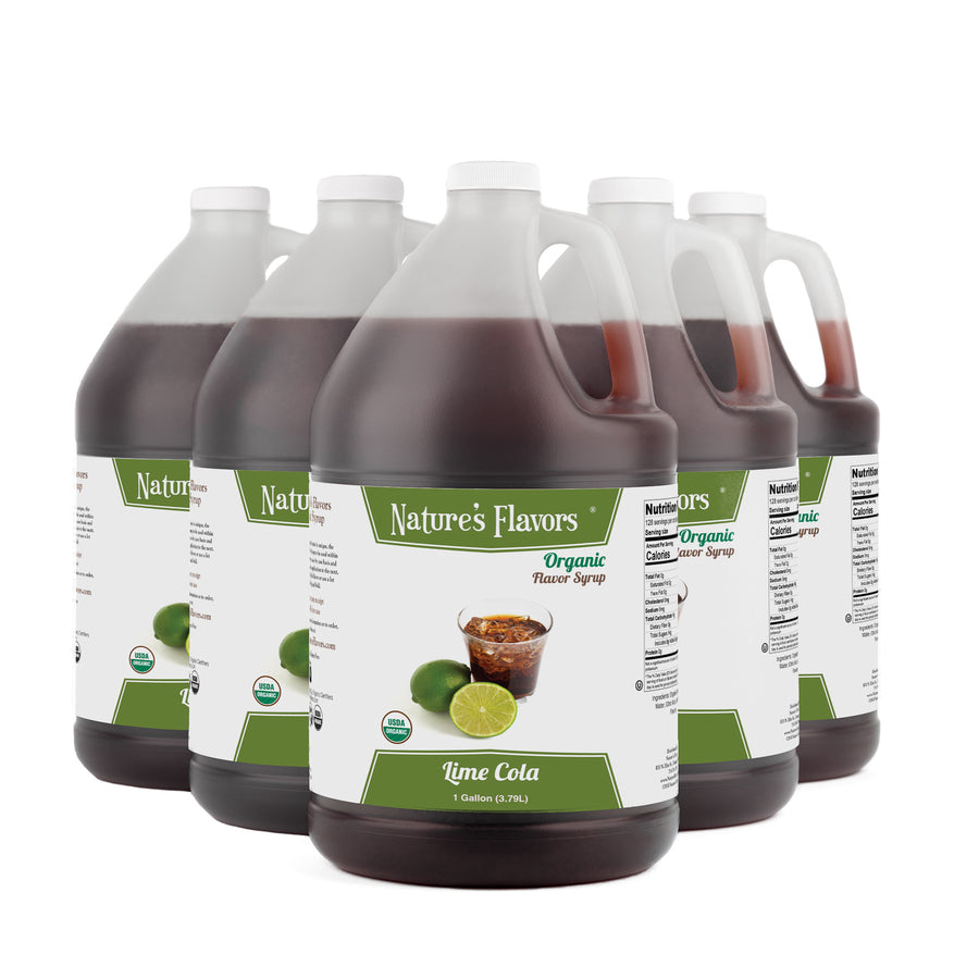 Lime Cola Syrup, Organic