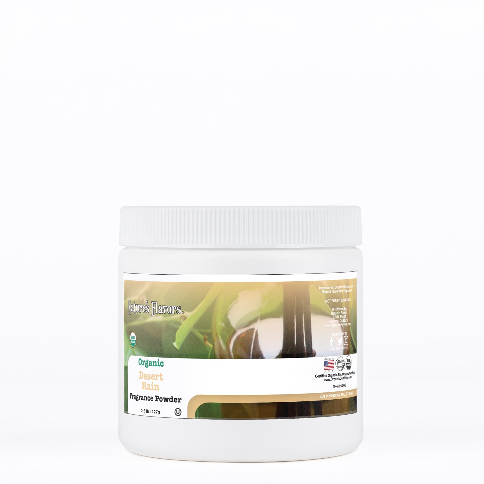 Organic Desert Rain Fragrance Powder – Nature's Flavors