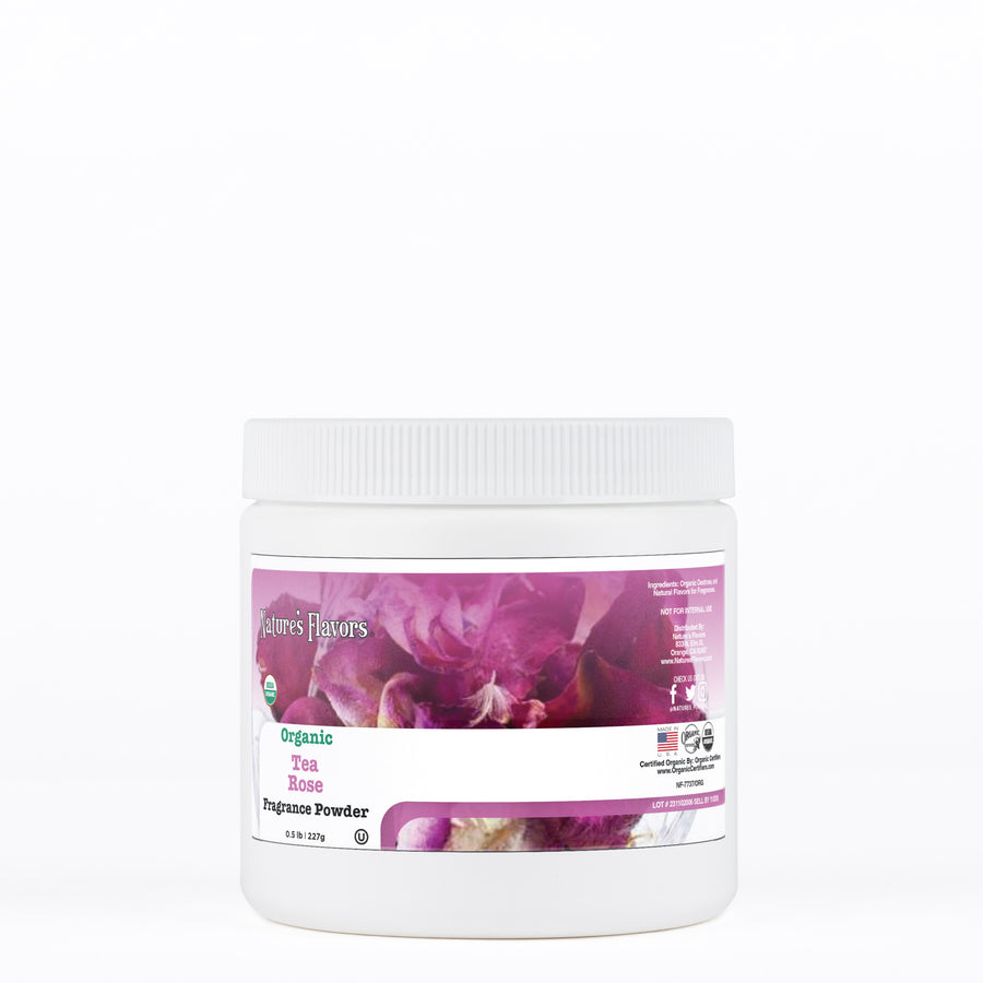 Organic Tea Rose Fragrance Powder