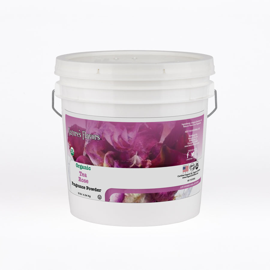 Organic Tea Rose Fragrance Powder