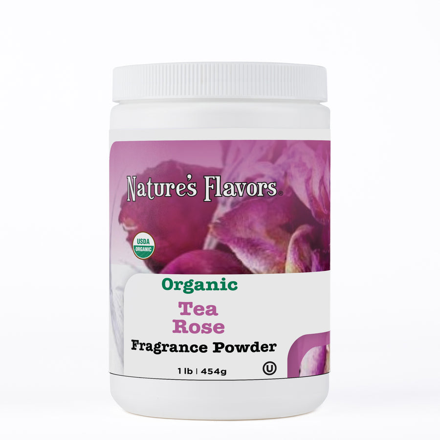 Organic Tea Rose Fragrance Powder