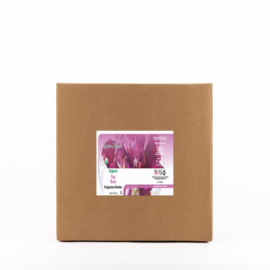 Organic Tea Rose Fragrance Powder