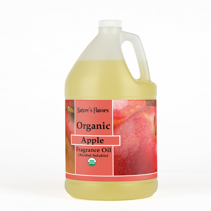 Apple Fragrance Oil (Alcohol Soluble), Organic