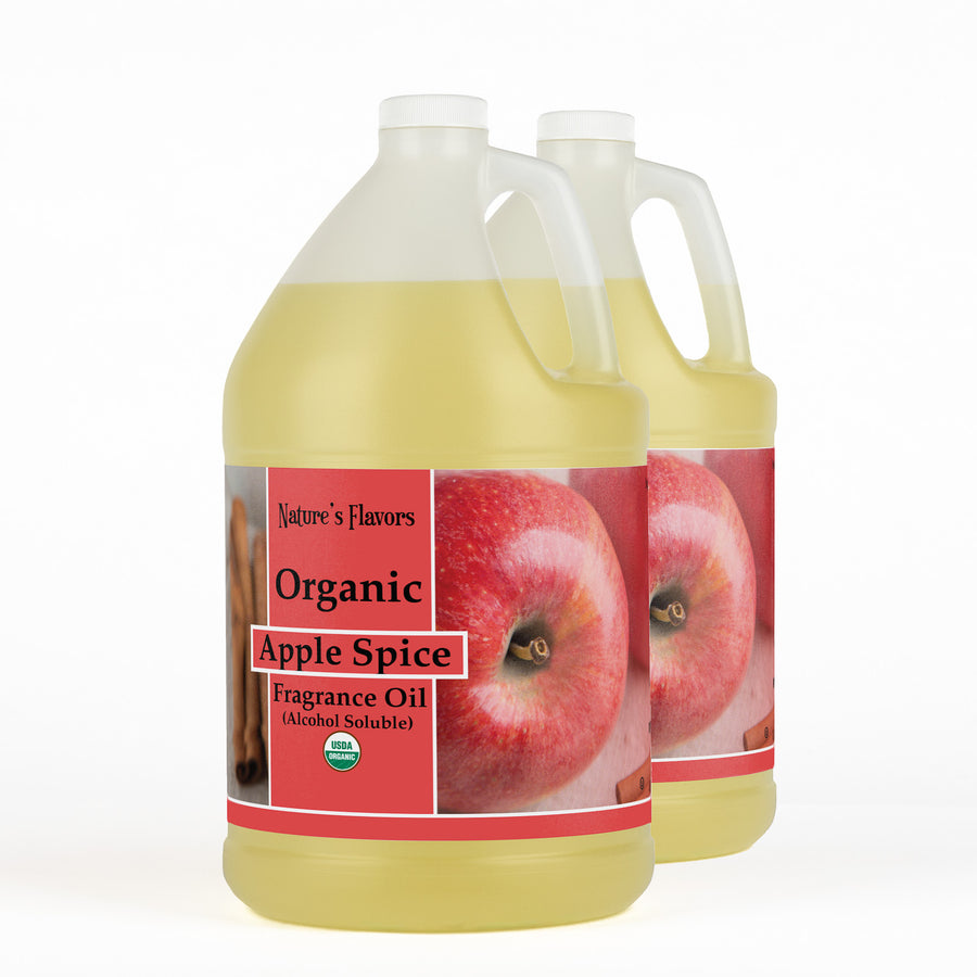 Apple Spice Fragrance Oil (Alcohol Soluble), Organic