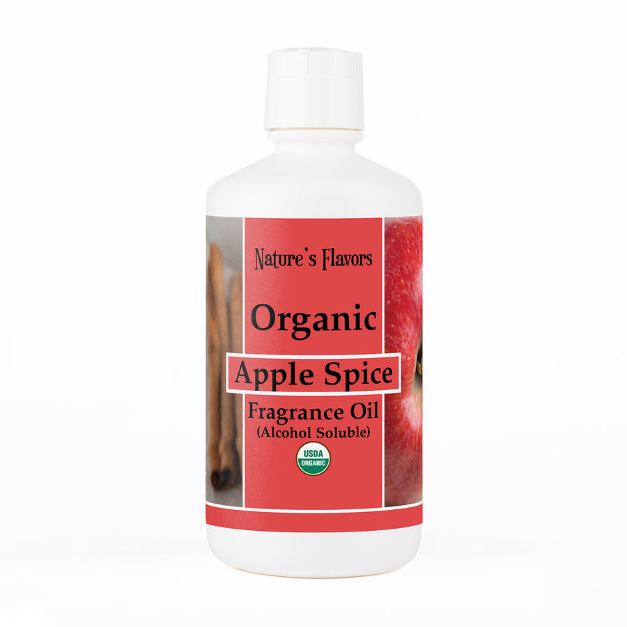 Apple Spice Fragrance Oil (Alcohol Soluble), Organic