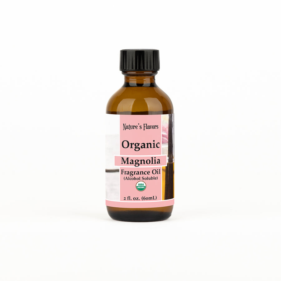 Magnolia Fragrance Oil (Alcohol Soluble), Organic