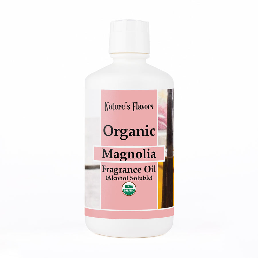 Magnolia Fragrance Oil (Alcohol Soluble), Organic