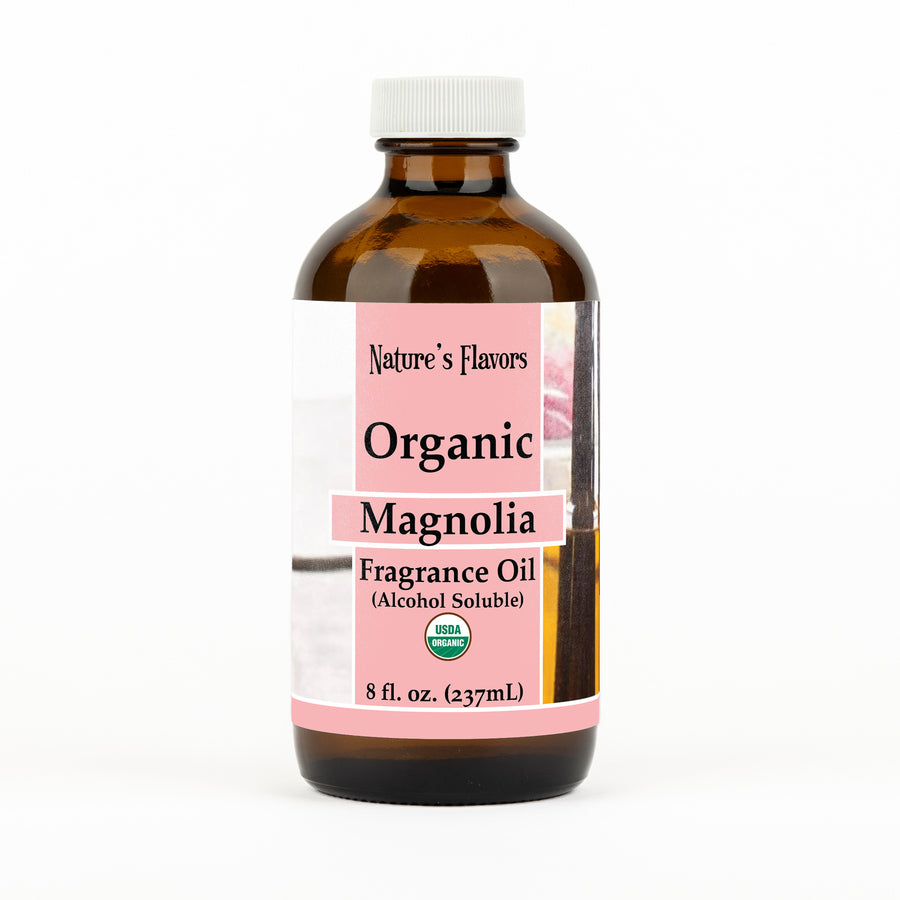 Magnolia Fragrance Oil (Alcohol Soluble), Organic