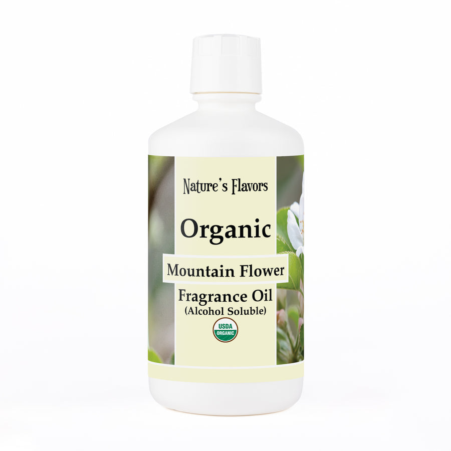 Mountain Flower Fragrance Oil (Alcohol Soluble), Organic