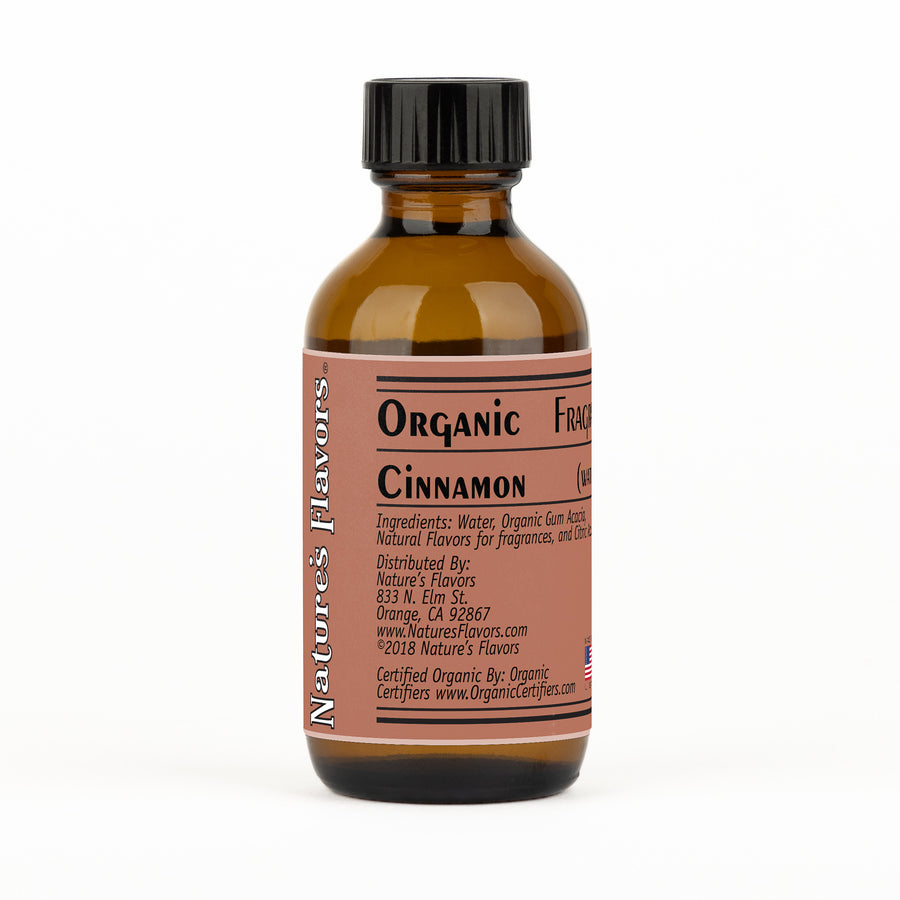 Organic Cinnamon Fragrance Emulsion with Floral Notes (Water Soluble)
