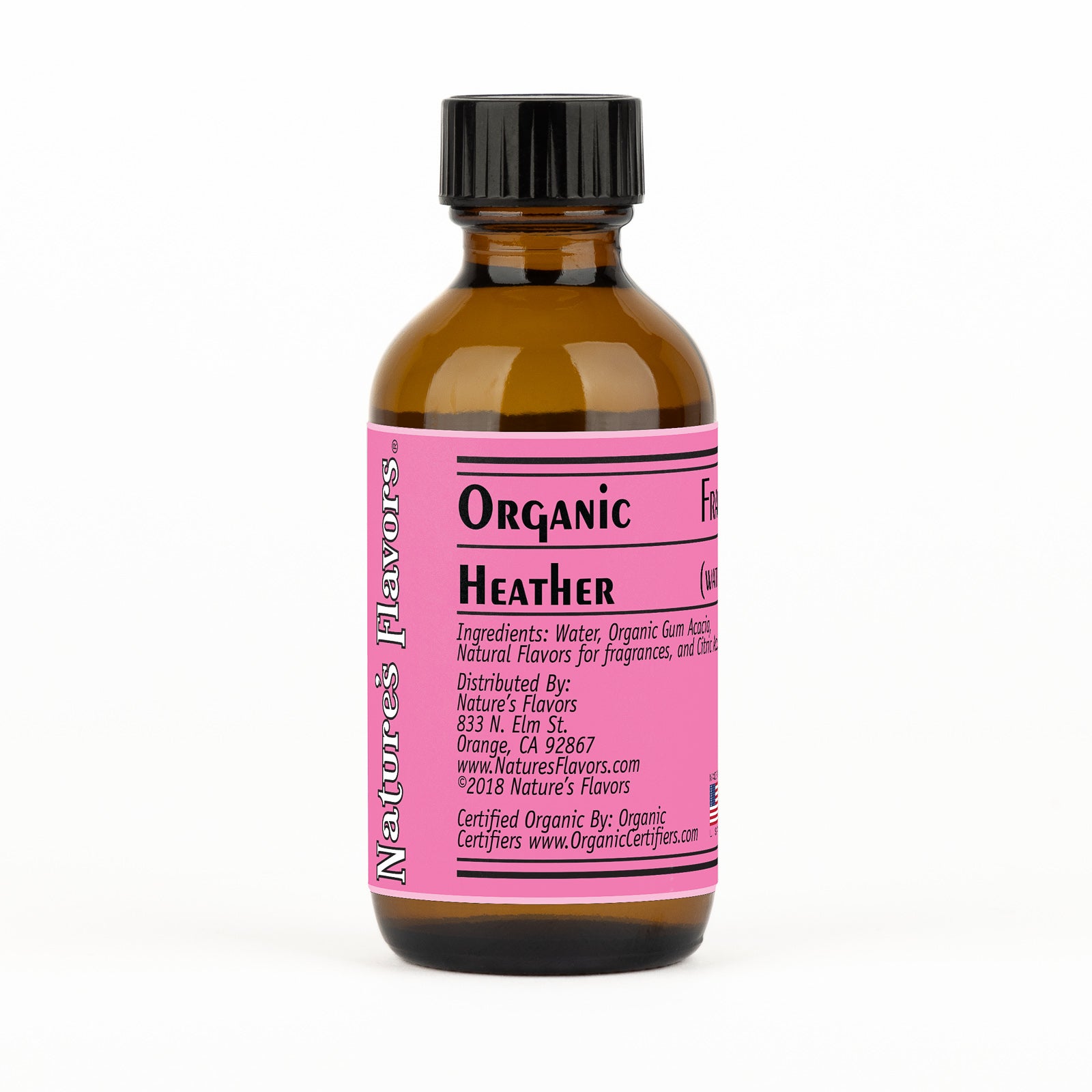 Organic Heather Fragrance Emulsion (Water Soluble) – Nature's Flavors