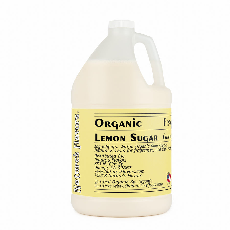 Organic Lemon Sugar Fragrance Emulsion with Floral Notes (Water Soluble)