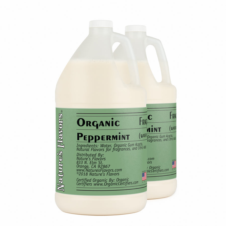 Organic Peppermint Fragrance Emulsion (Water Soluble)