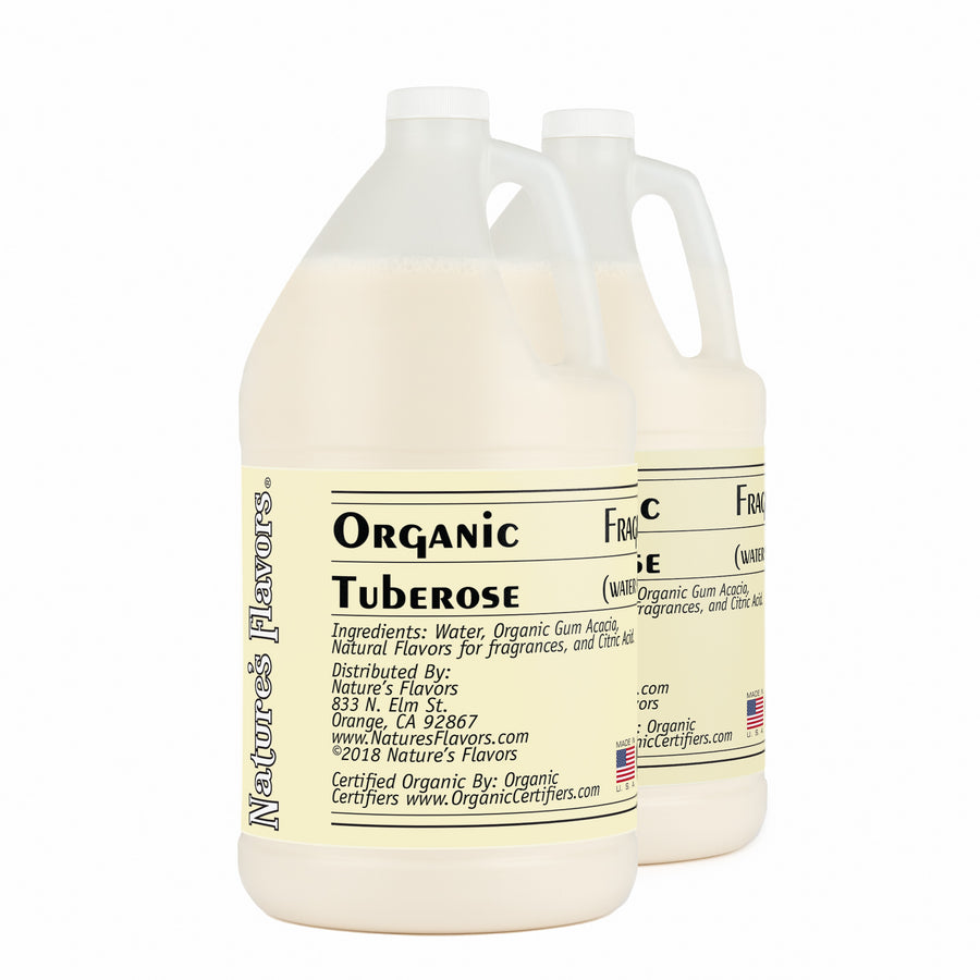 Organic Tuberose Fragrance Emulsion (Water Soluble)
