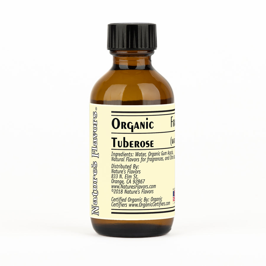 Organic Tuberose Fragrance Emulsion (Water Soluble)