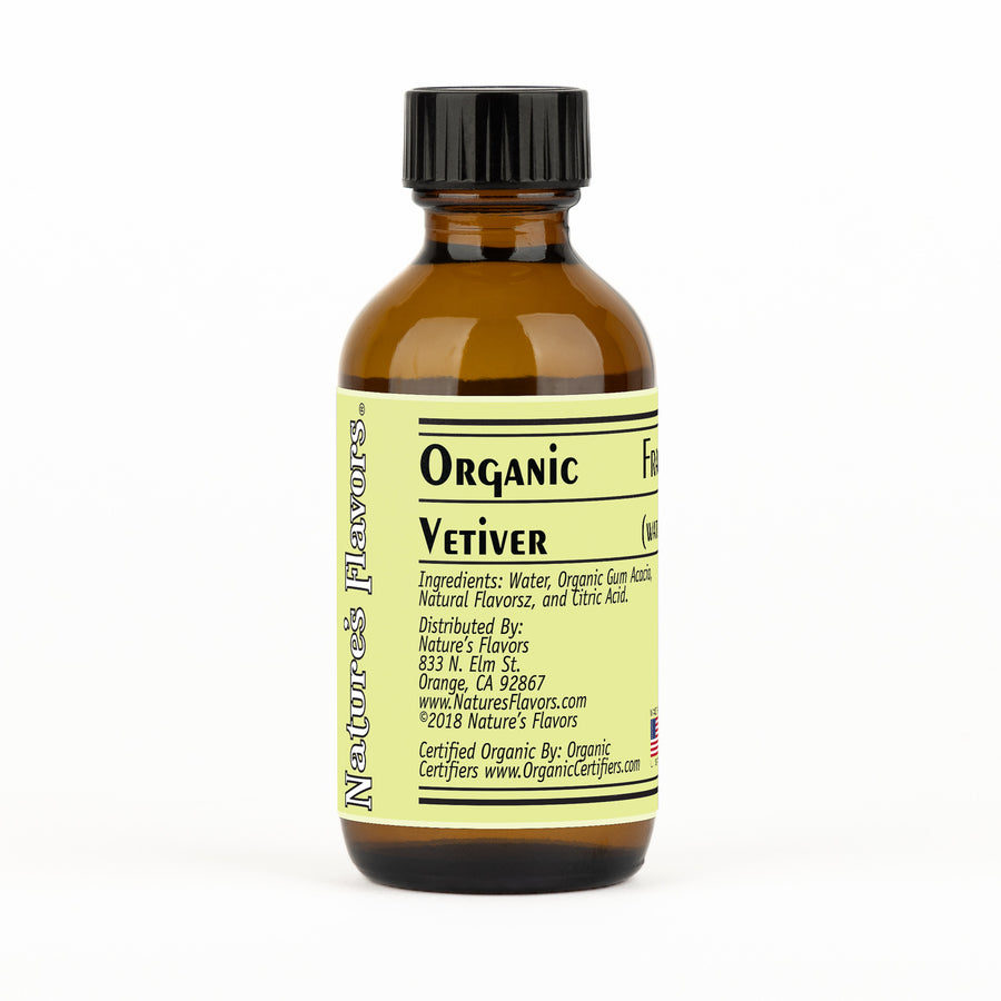 Organic Vetiver Fragrance Emulsion (Water Soluble)