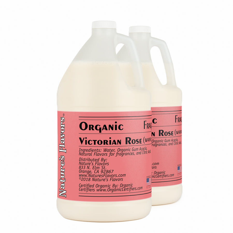 Organic Victorian Rose Fragrance Emulsion (Water Soluble)