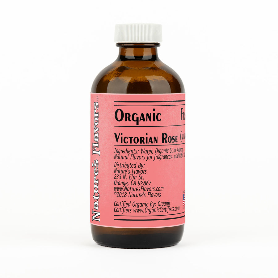 Organic Victorian Rose Fragrance Emulsion (Water Soluble)