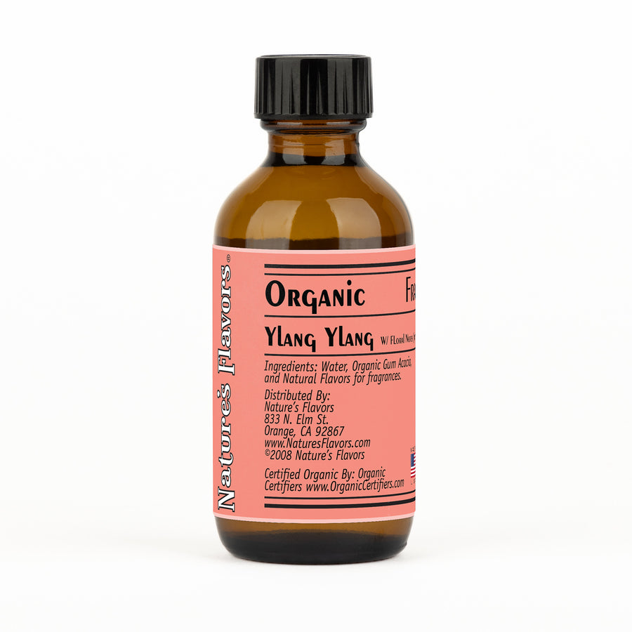 Organic Ylang Ylang Fragrance Emulsion (Water Soluble)