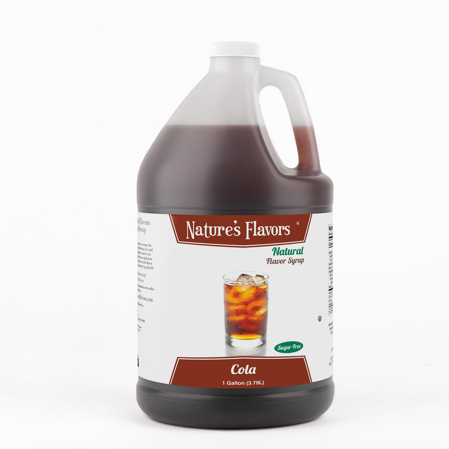 Sugar Free Cola Flavor Syrup, Sweetened