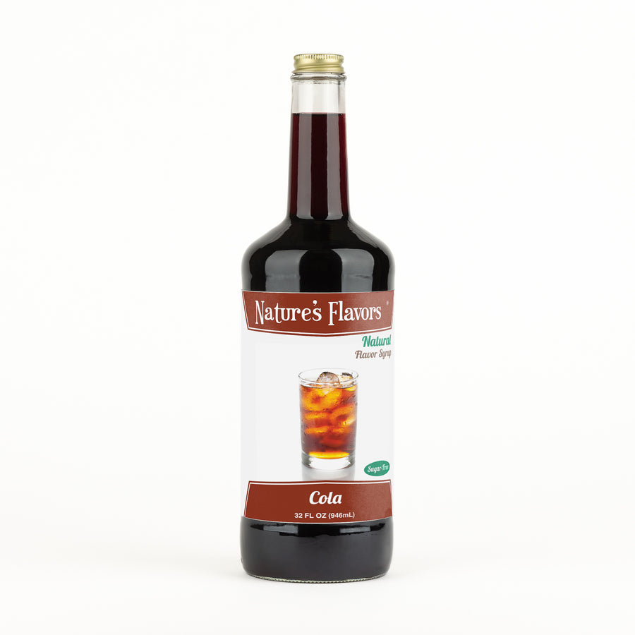 Sugar Free Cola Flavor Syrup, Sweetened
