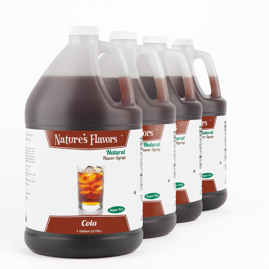 Sugar Free Cola Flavor Syrup, Sweetened