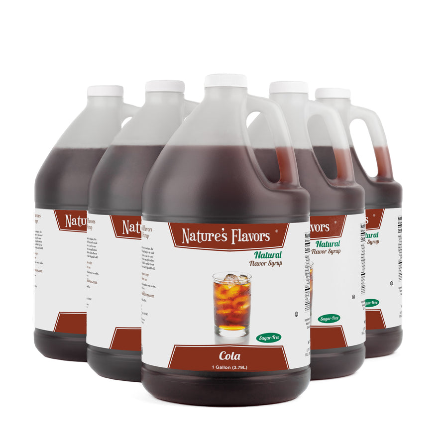 Sugar Free Cola Flavor Syrup, Sweetened