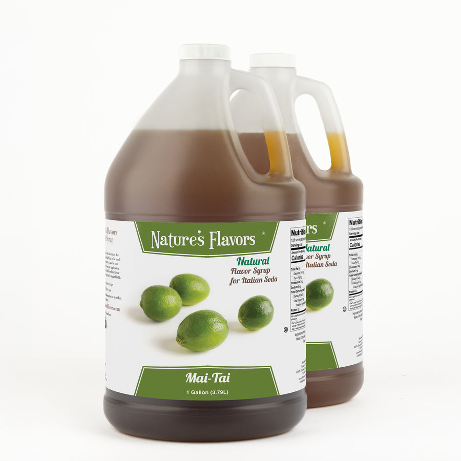 Mai-Tai Italian Soda Syrup, Natural