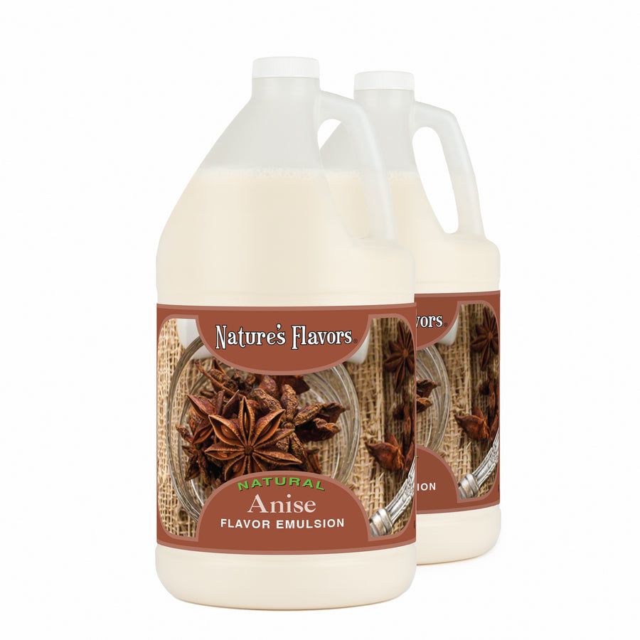 Anise Flavor Emulsion for High Heat Applications