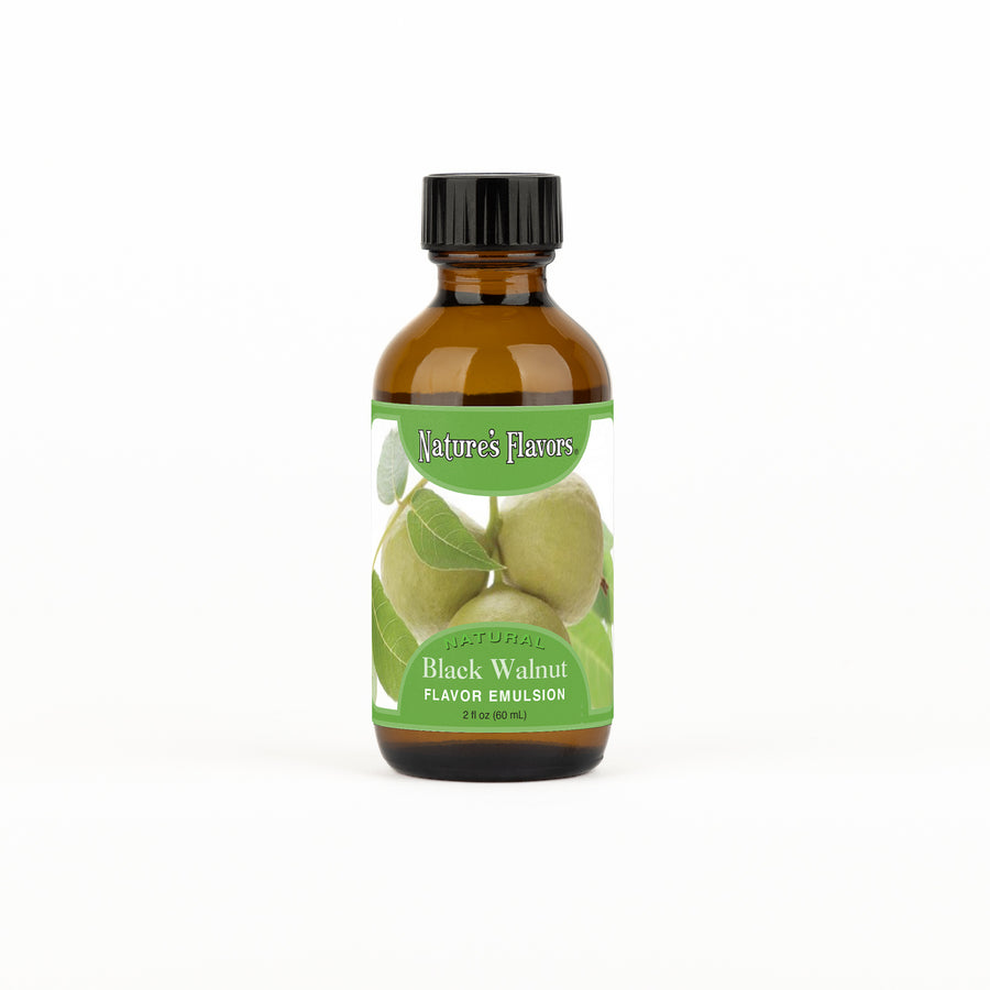 Black Walnut Flavor Emulsion for High Heat Applications