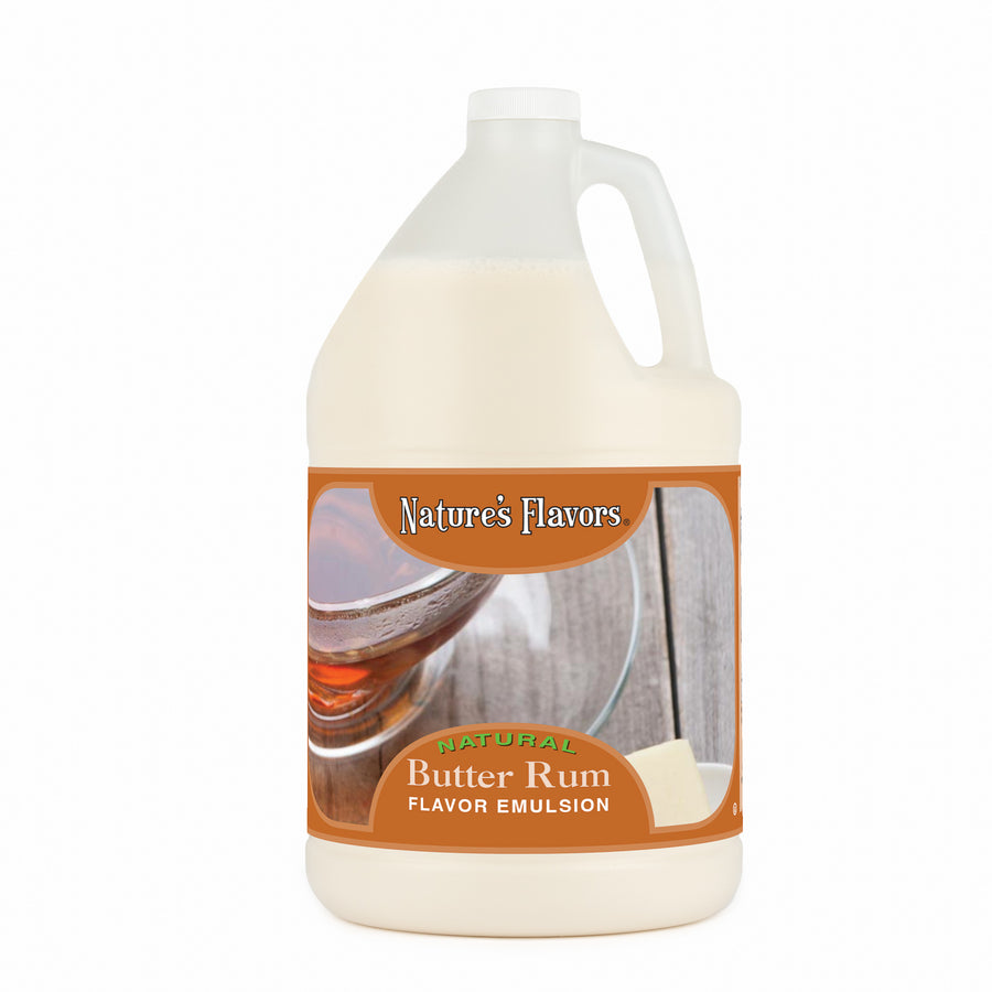 Butter Rum Flavor Emulsion for High Heat Applications