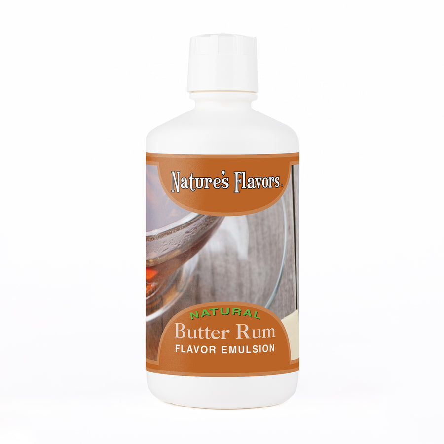Butter Rum Flavor Emulsion for High Heat Applications