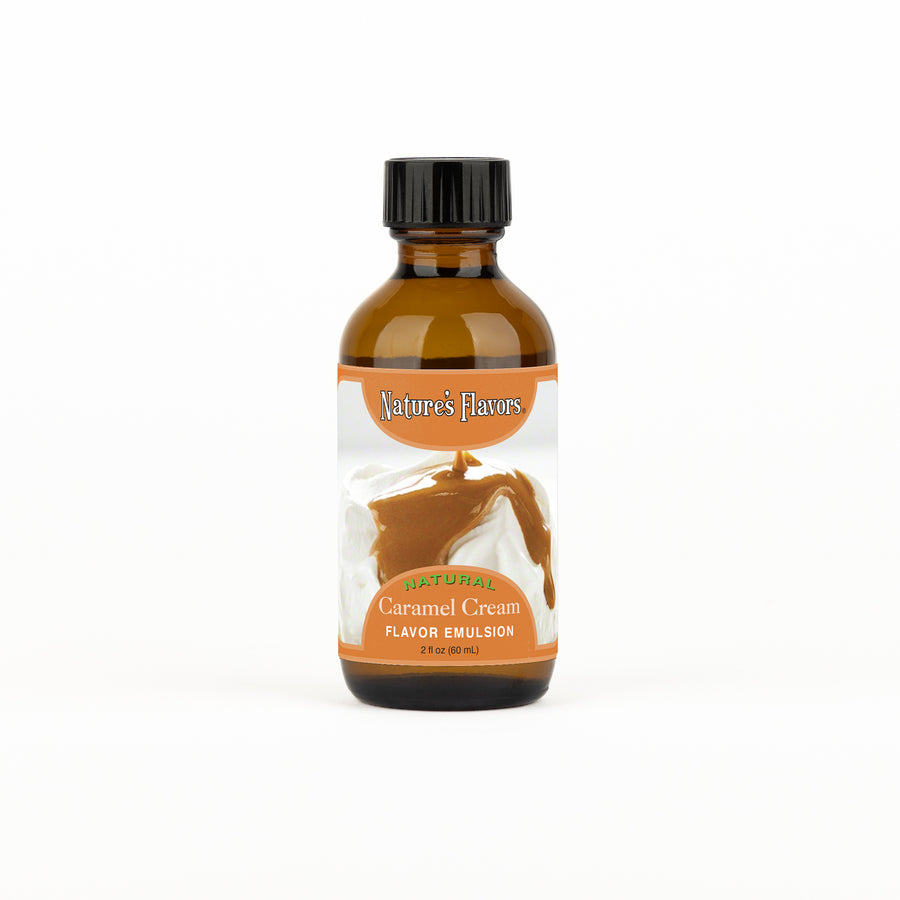 Caramel Cream Flavor Emulsion for High Heat Applications