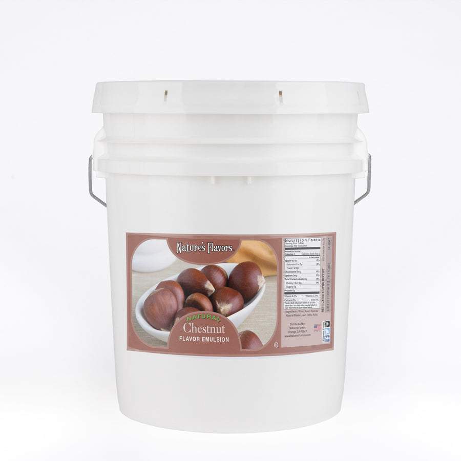 Chestnut Flavor Emulsion for High Heat Applications