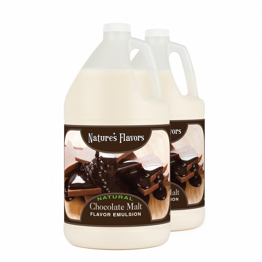 Chocolate Malt Flavor Emulsion for High Heat Applications