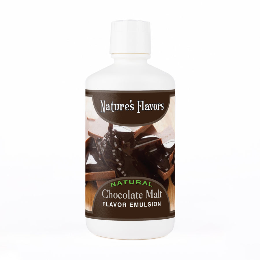 Chocolate Malt Flavor Emulsion for High Heat Applications