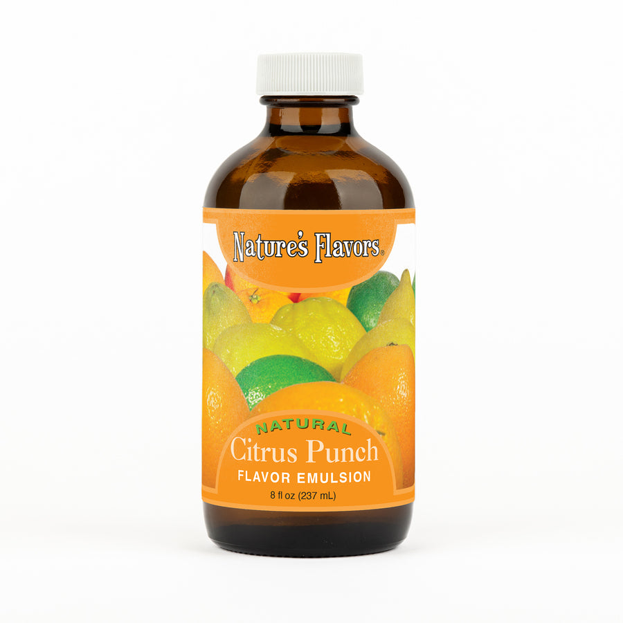 Citrus Punch Flavor Emulsion for High Heat Applications