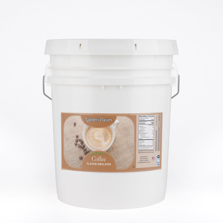 Coffee Flavor Emulsion for High Heat Applications