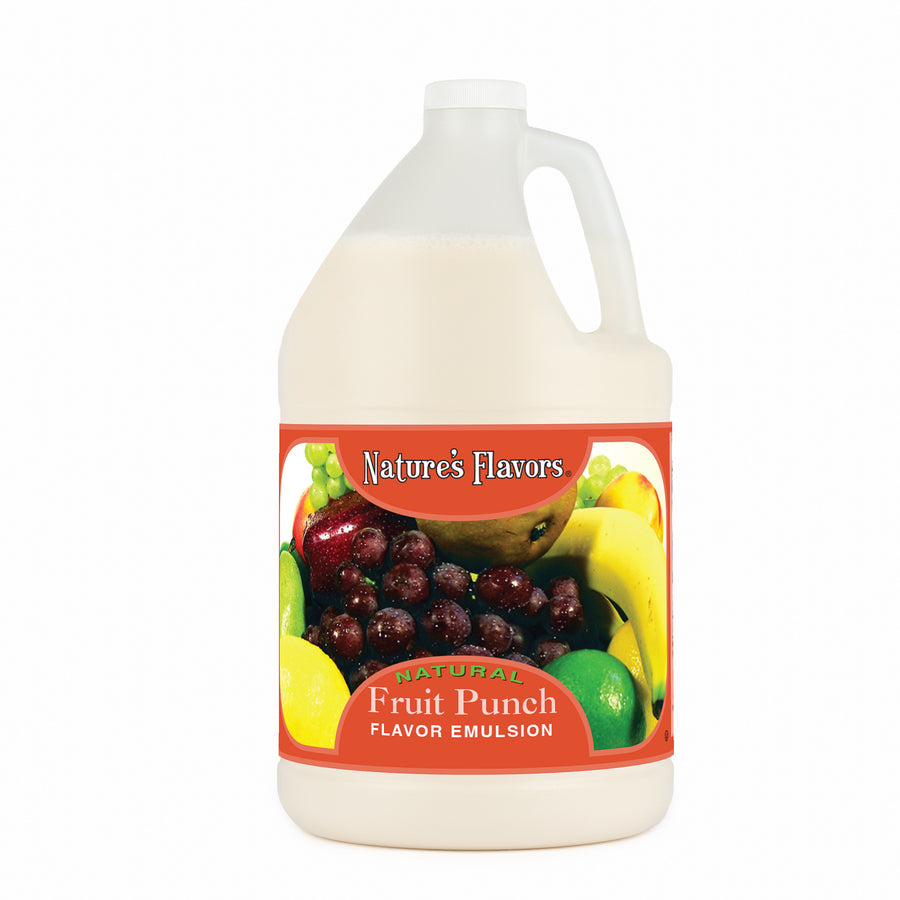 Fruit Punch Flavor Emulsion for High Heat Applications