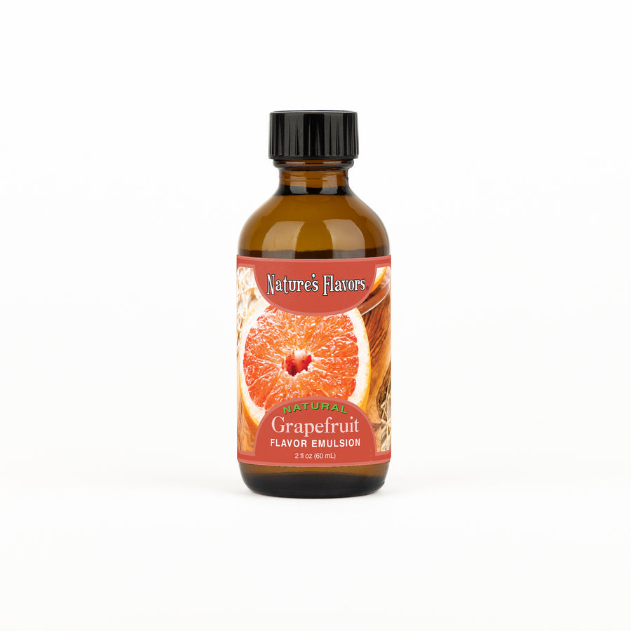 Grapefruit Flavor Emulsion for High Heat Applications