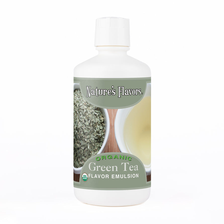 Green Tea Flavor Emulsion for High Heat Applications, Organic
